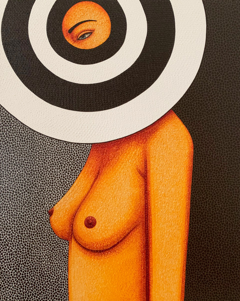 Bild Im Labyrinth des Schweigens von Künstlerin Olena